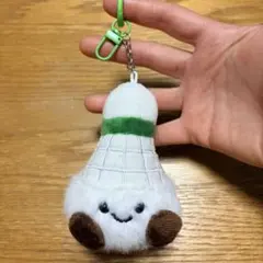 バドミントンシャトル ぬいぐるみ バドミントン バッグチャーム キーホルダー