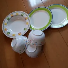 果物デザインの食器セット