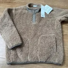 新品UNIQLOXホワイトマウンテニアリングフリースプルオーバー140キッズボア