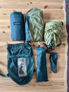 【新品未使用】ムーンライト1 モンベル  タン　新型 ムーンライト テント1｜モンベル