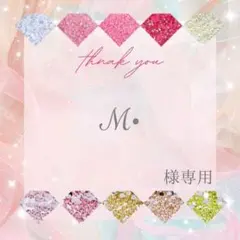 【速達orレターパックプラス】ℳ.様