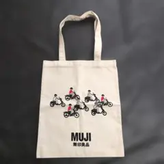 【未使用】ベトナム限定 無印良品 MUJI トートバッグ バイク柄のサムネイル