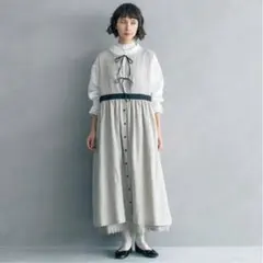 タグ付　サマンサモスモス SM2 ×kazumi マルチリネンジャンスカ