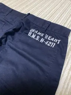 BEAMS HEART チノパン ネイビー Sサイズ