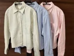 ユニクロ　オックスフォードシャツ3枚セット　【バラ売りなし/値下げ交渉可能】