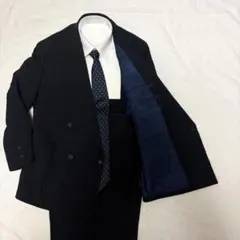PERFECT ORDER ダブル　ブラック　ストライプ　フリー　セットアップ