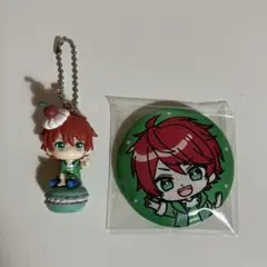 カラフルピーチ じゃぱぱ 缶バッチ キーホルダー