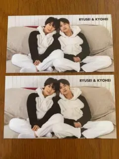 なにわ男子 大西流星 高橋恭平 Myojo データカード