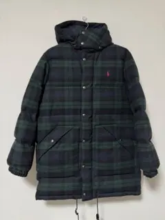 ralph lauren ブラックウォッチ down polo country