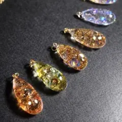 しずく型ハンドメイドネックレス