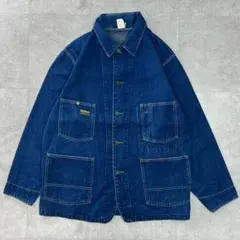 70s Oshkosh オシュコシュ デニムカバーオール 70s〜 OSHKOSH デニムカバーオール オシュコシュ ビッグサイズ