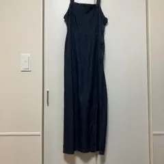 デニム キャミワンピース ロング