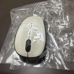 無線光学式マウス ホワイト/ブラック