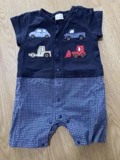 petit main ベビー ロンパース 70cm 働く車のサムネイル