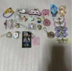 プリキュア ガチャ めじるしアクセサリー チャーム ラバーストラップ ヘアゴム