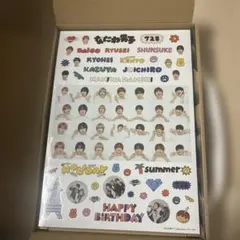 【24時間以内発送】なにわ男子 2026-2027 カレンダー　ステッカーのみ