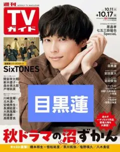 Man 目黒蓮さん　表紙雑誌　切り抜き　40冊分 Man 目黒蓮さん 表紙雑誌 切り抜き 40冊分 SnowMan 目黒蓮さん