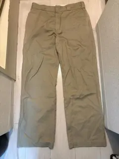 Dickies 874 オリジナルフィット ワークパンツ ベージュ w32のサムネイル
