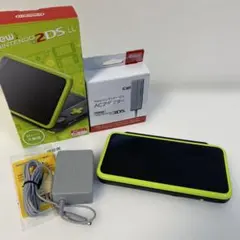 New Nintendo 2DS LL 本体 ブラック/グリーン