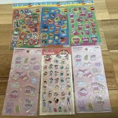 クレヨンしんちゃん シール 6枚セット