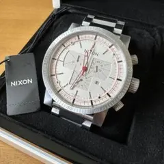 NIXON THE MAGNACON SS クロノグラフ 時計 シルバー NIXON THE MAGNACON SS クロノグラフ 時計 シルバー NIXON