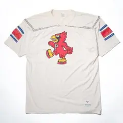 稀少XL champion 80s トリコ Tシャツ 中国長城 フットボール