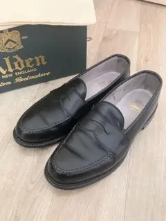 Alden N9208 ペニーローファー 8D アルパイングレインカーフ - メルカリ