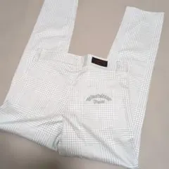 新品newedition golf 千鳥格子柄 ゴルフパンツМのサムネイル