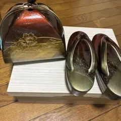 高級草履とバッグのセット