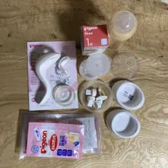 手動搾乳機・160ml哺乳びん・母乳フリーザーパックのセット