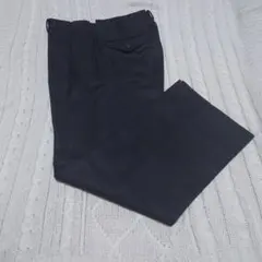 ダークグレー スラックス ベルトループ付き