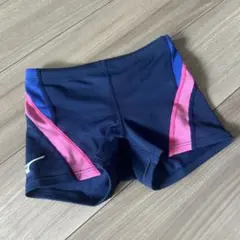 スウィン　Mizuno 水着 男の子用 XSサイズ ネイビー/ピンク