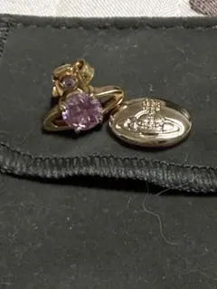 【最終値下げ】Vivienne Westwood ピンクゴールドピアス