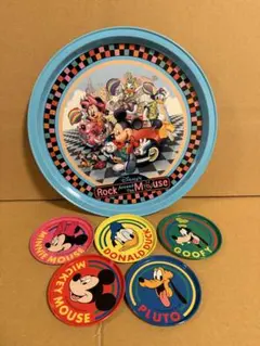 ディズニープレート＆コースターセット