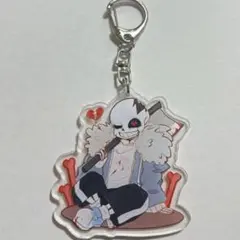 Undertale アンダーテール アクリルキーホルダー サンズ - メルカリ