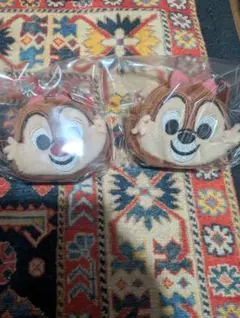 ディズニー ぬいぐるみ ポシェット　チップ、 デール