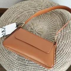 【タグ付き新品】完売品 ZARA ザラ フラップ ミニマル ショルダーバッグ