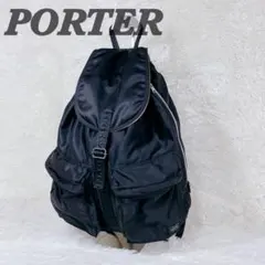廃盤 PORTER リュック タンカー リュック バックパック ブラック