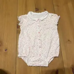 MIKI HOUSE FIRST ロンパース 小花柄 70㎝のサムネイル