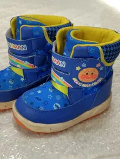 アンパンマン ブーツ　17.0EE　マジックテープ　男の子　青