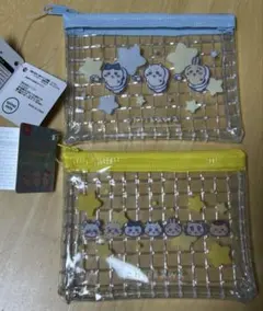 ちいかわ　100均　ミニメッシュポーチ