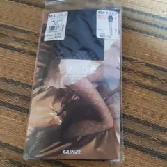 GUNZE Tuché 網タイツ M-Lサイズ