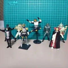 HG仮面ライダーガチャ 8個
