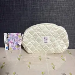 【新品・未使用・タグ付き】ポケモン プリン　キルティングポーチ ホワイト