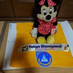 東京ディズニーシー開演記念ミニーちゃんぬいぐるみタグつき貴重