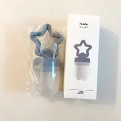【新品・未使用】3coins フィーダー　星型　青