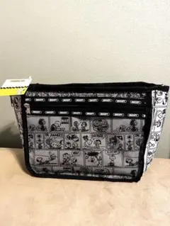 スヌーピー ショルダーバッグ コミック柄 タグ付き