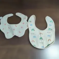 コットン製スタイ2枚セット