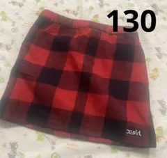 X-girl チェックスカート130