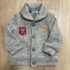 裏起毛アウター 90cm セーター、 カーディガン風